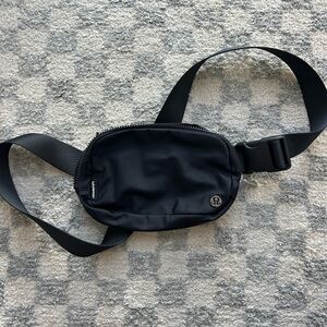 lululemon athletica Black Fanny Bag